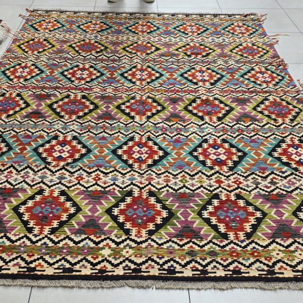 Afghan Chobi Kilim 295cm x 207cm Hand Made