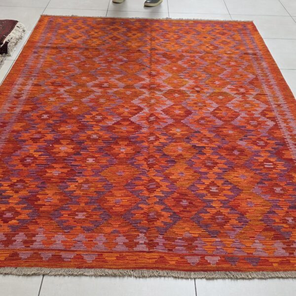 Afghan Chobi Kilim 288cm x 198cm Hand Made
