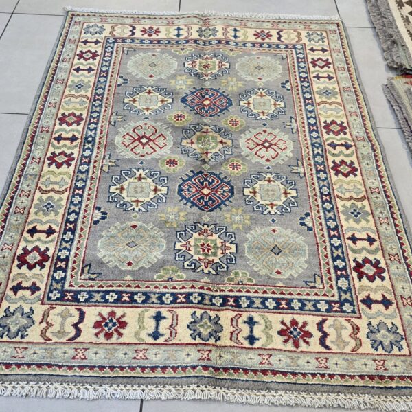 Afghan Kazak Carpet 149cm x 100cm Hand Knotted