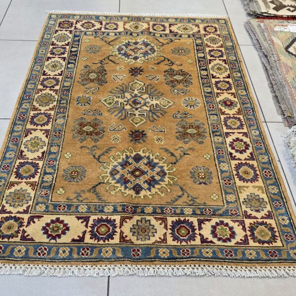 Afghan Kazak Carpet 154cm x 99cm Hand Knotted
