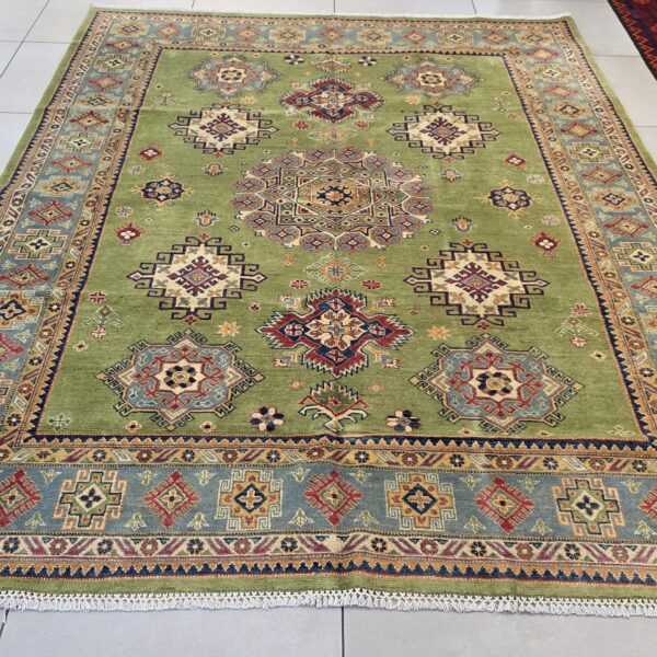 Afghan Kazak Carpet 288cm x 205cm Hand Knotted