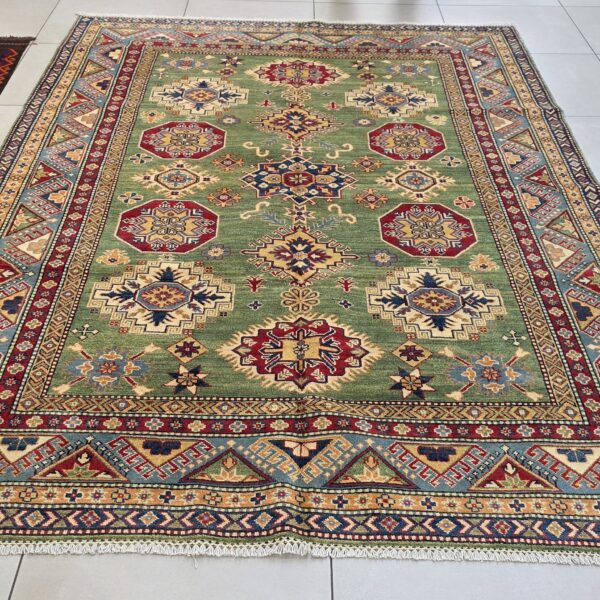 Afghan Kazak Carpet 287cm x 200cm Hand Knotted