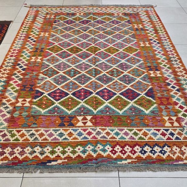 Afghan Chobi Kilim 300cm x 185cm Hand Made