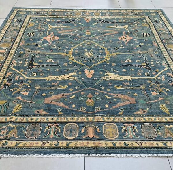 Afghan Chobi Carpet 296cm x 251cm Hand Knotted