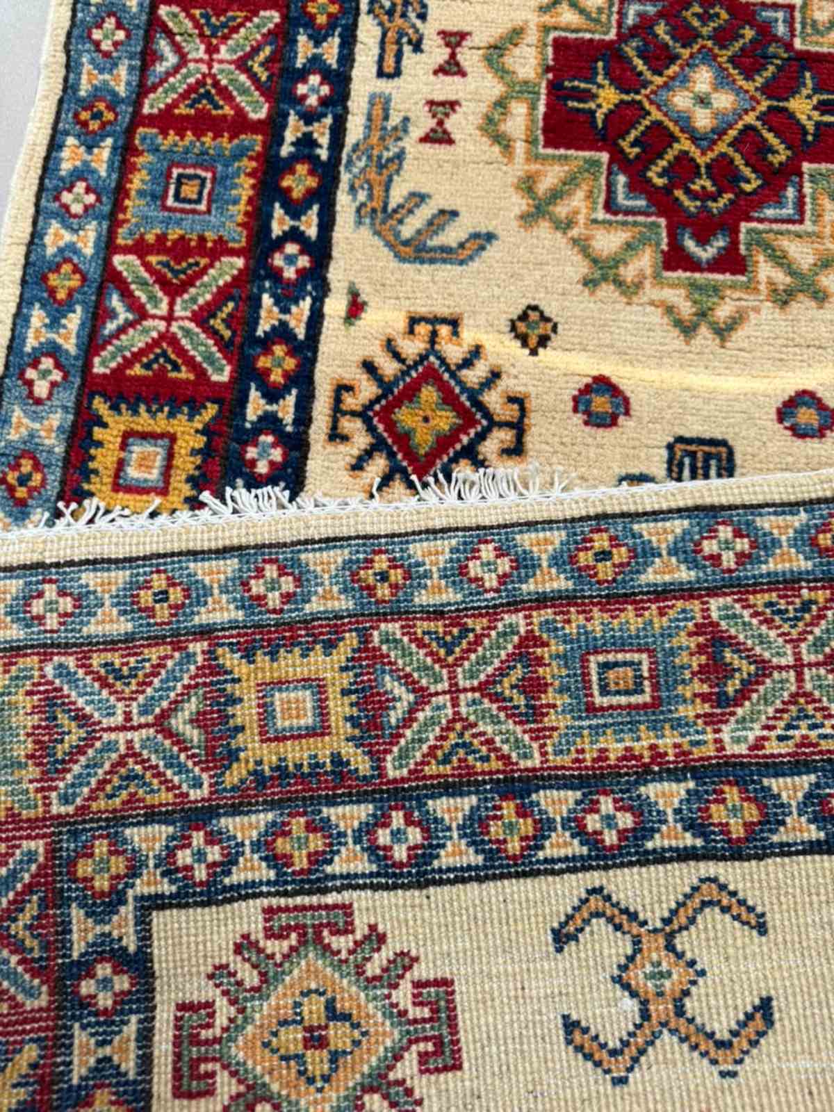 Afghan Kazak Carpet 590cm x 75cm Hand Knotted - Image 5