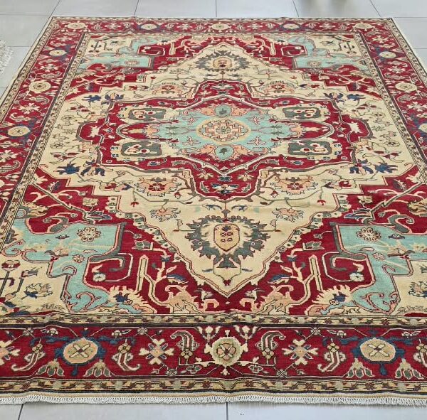 Afghan Chobi Carpet 327cm x 247cm Hand Knotted